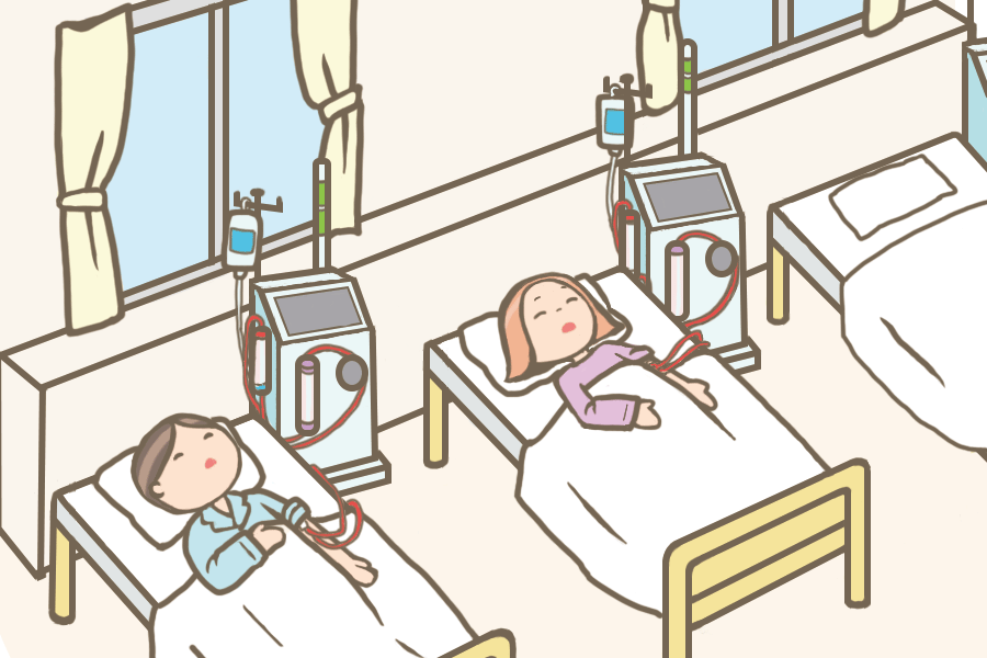 透析中の過ごし方について