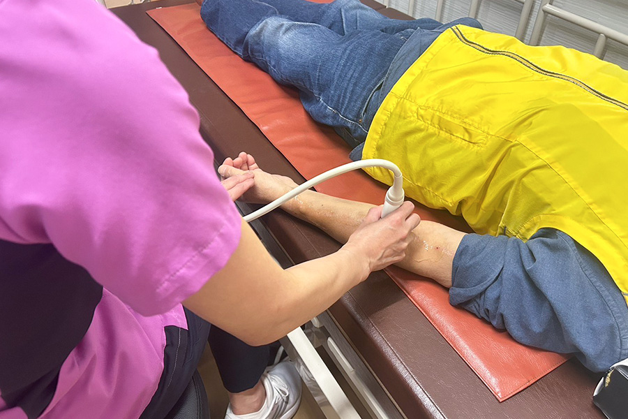 エコー室・シャント治療室での検査・治療