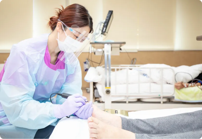 フットケアの画像