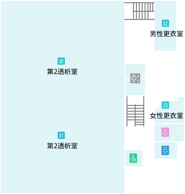 3Fのフロアガイド