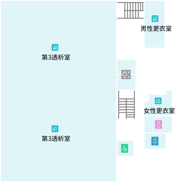 4Fのフロアガイド